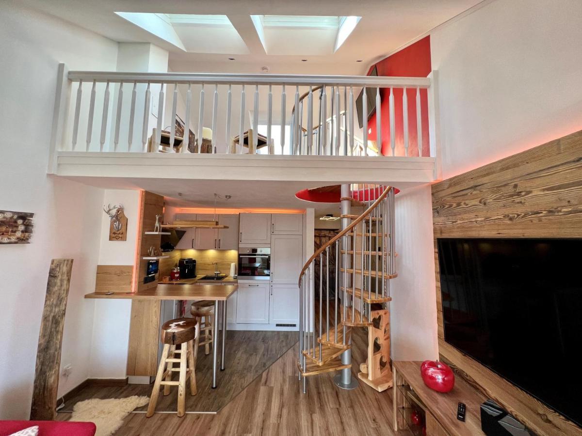 Apartamento Alpenliebe-Mit Bergblick Oberstaufen Exterior foto