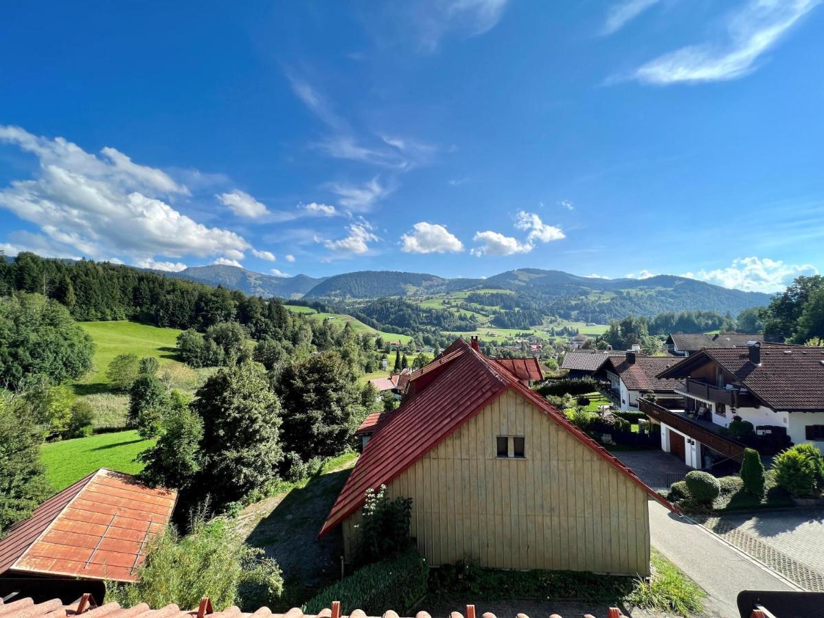Apartamento Alpenliebe-Mit Bergblick Oberstaufen Exterior foto