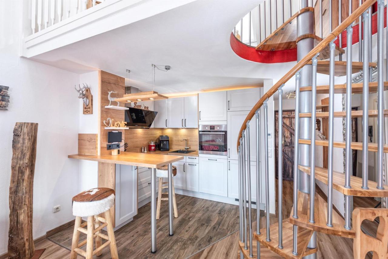 Apartamento Alpenliebe-Mit Bergblick Oberstaufen Exterior foto